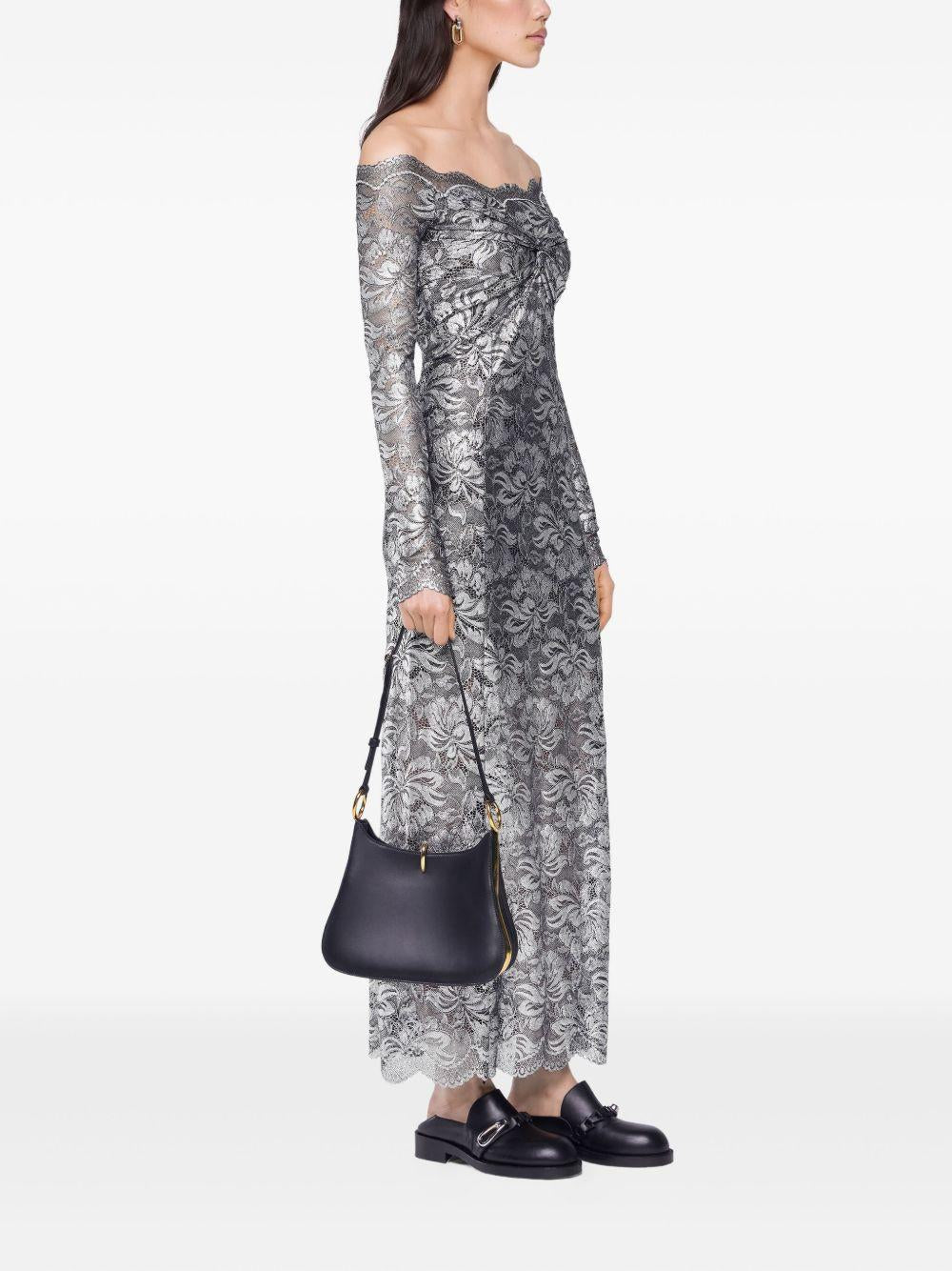 RABANNE Abito lungo in pizzo<BR/><BR/>