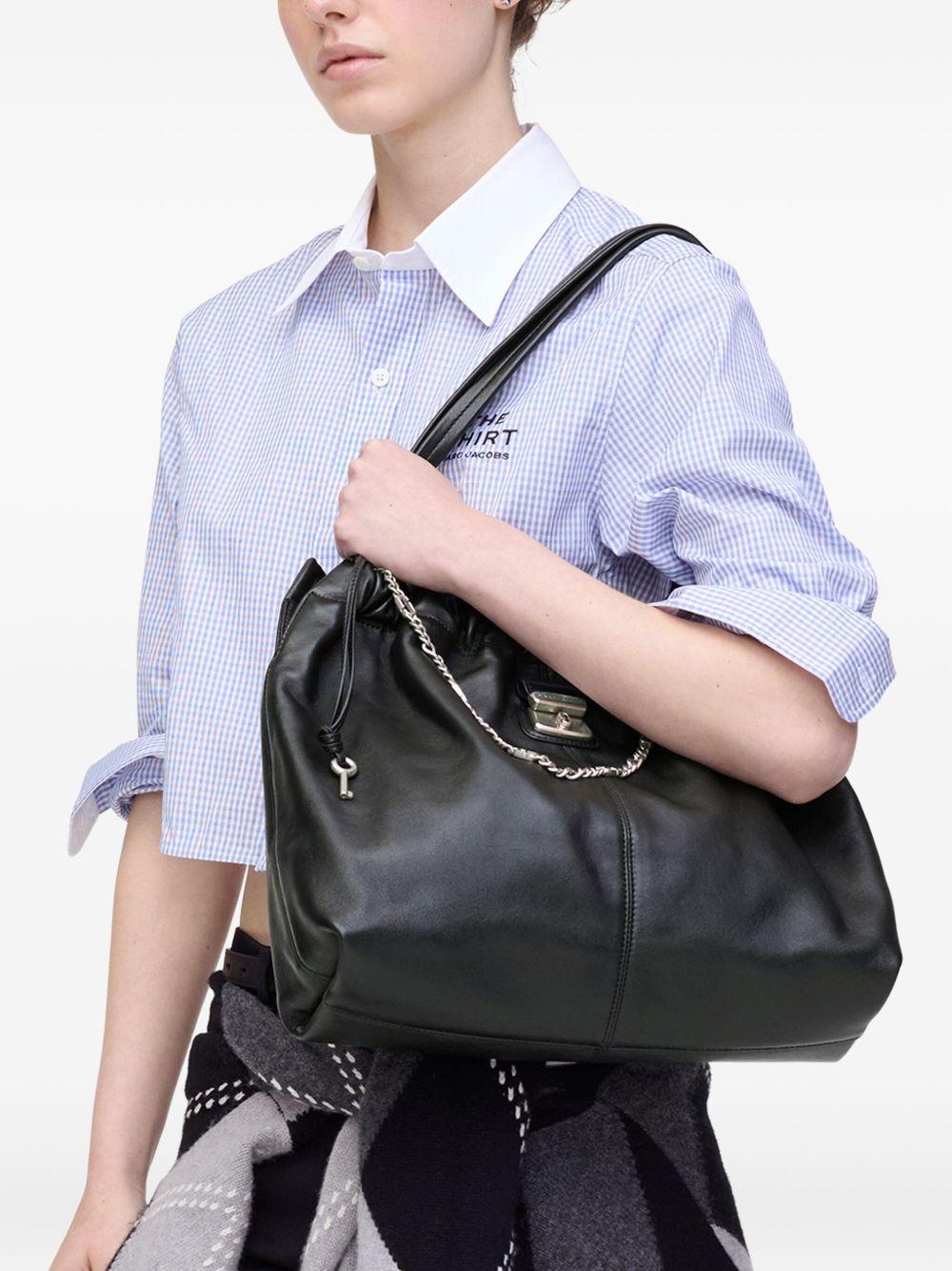 MARC JACOBS Borsa a spalla The Cristina in pelle nera