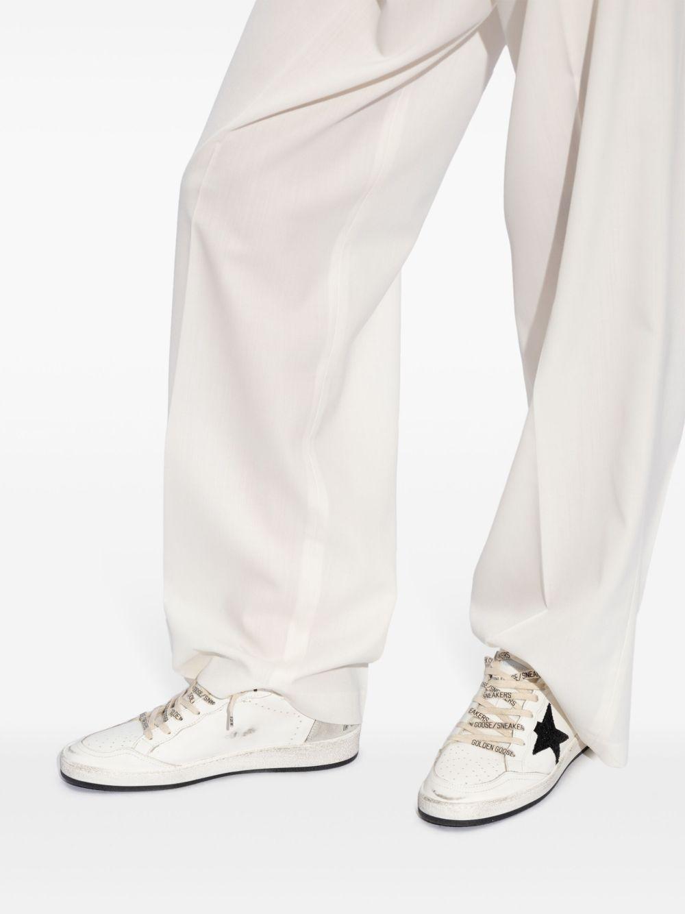 GOLDEN GOOSE Sneakers 'Ball Star' con tallone glitterato