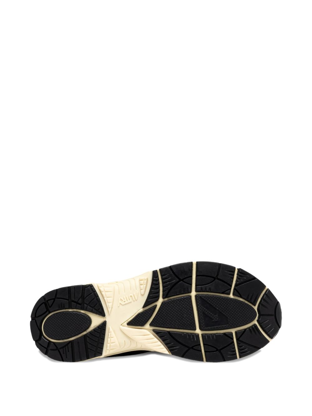 AUTRY Sneakers Hyperway in mesh e suede nero e argento 