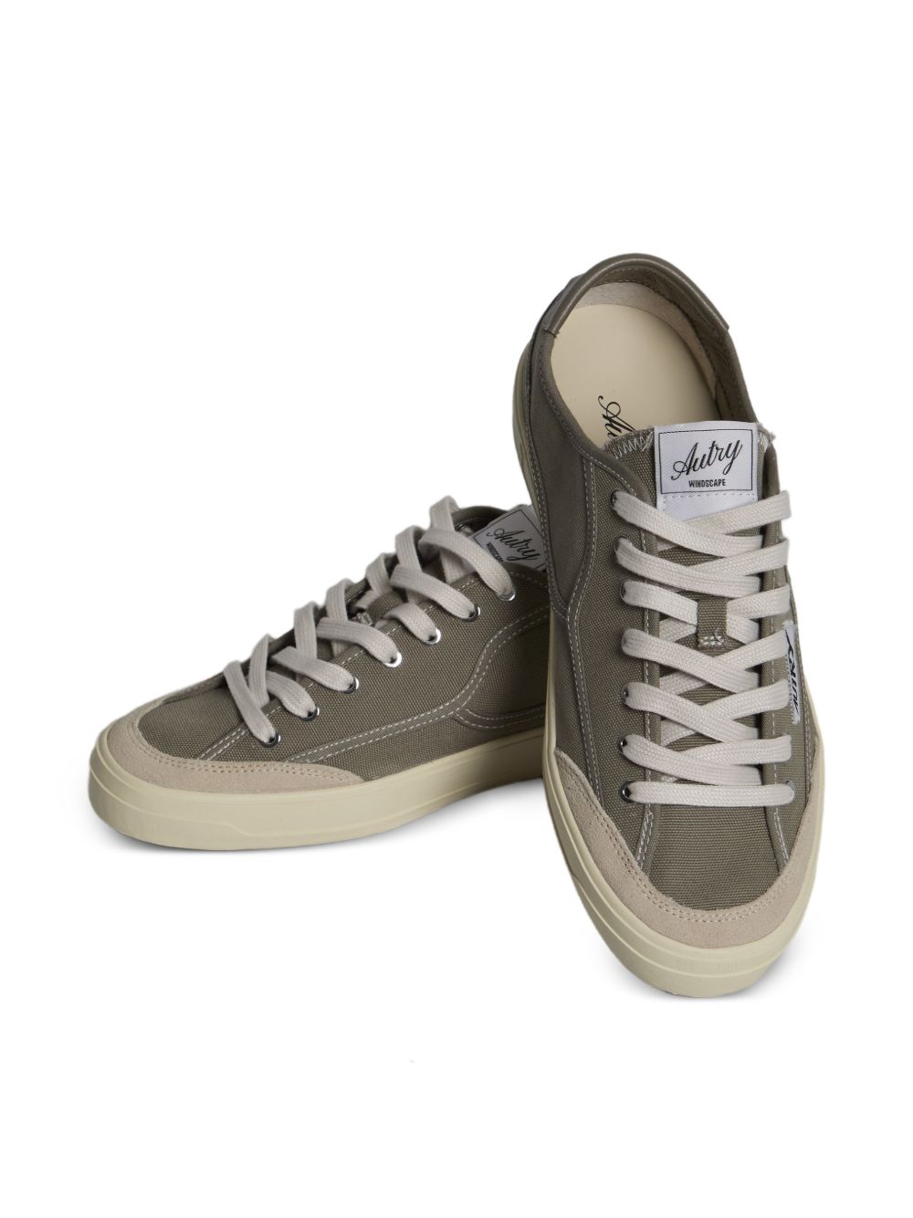 AUTRY Sneakers Windscape Low in canvas color militare 