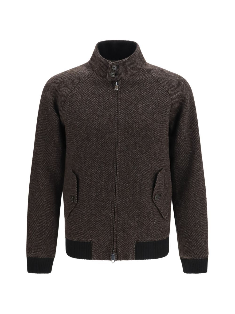 BARACUTA Giacca G9 in Lana Marrone 