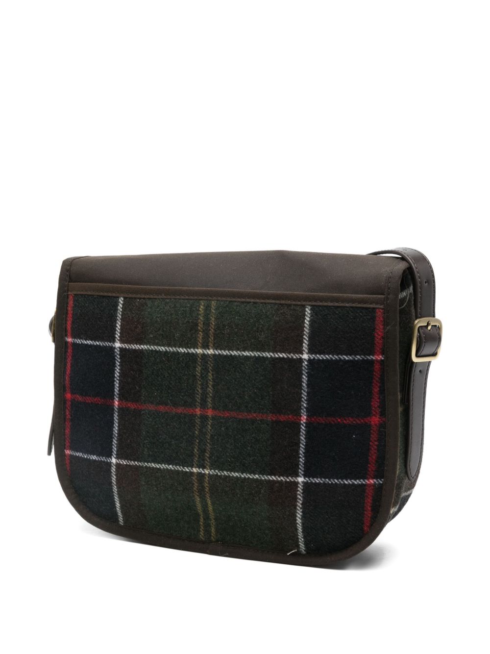 BARBOUR Borsa a tracolla Barbour Cromarty in tartan classico 