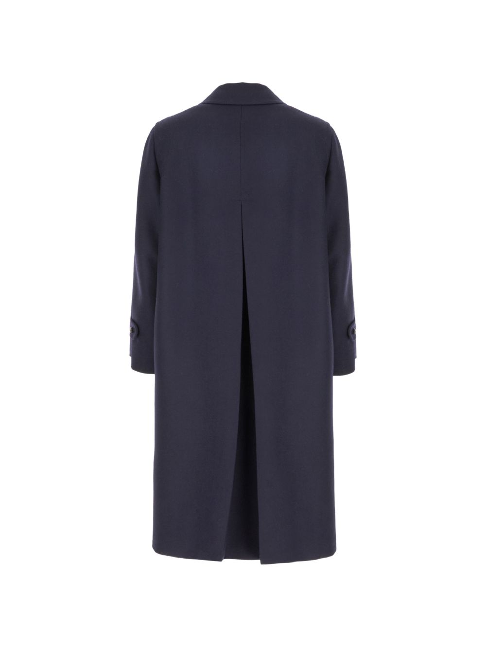 BLAZE Cappotto Woolly oversize in lana vergine blu navy 