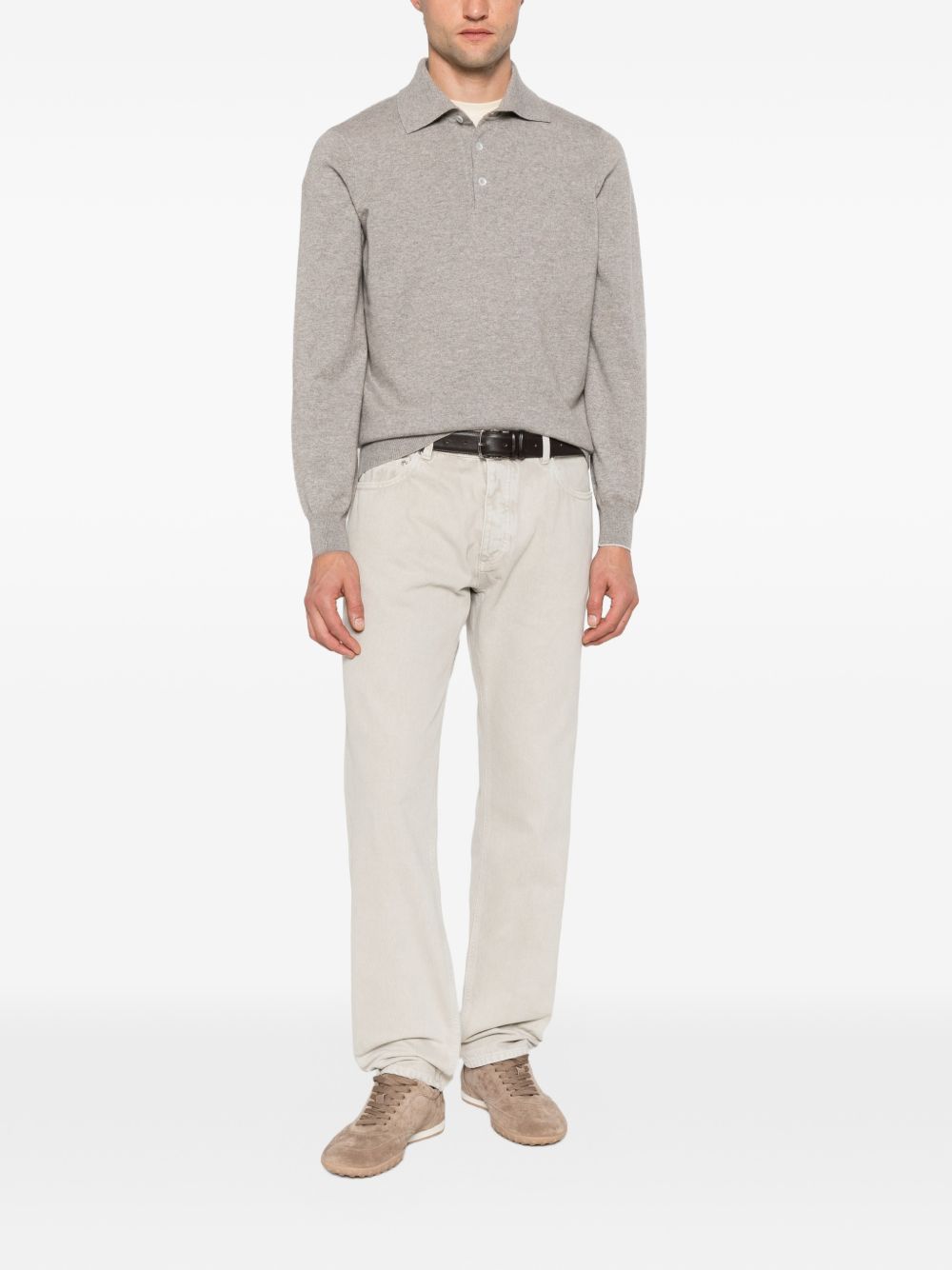 BRUNELLO CUCINELLI Polo in cashmere 