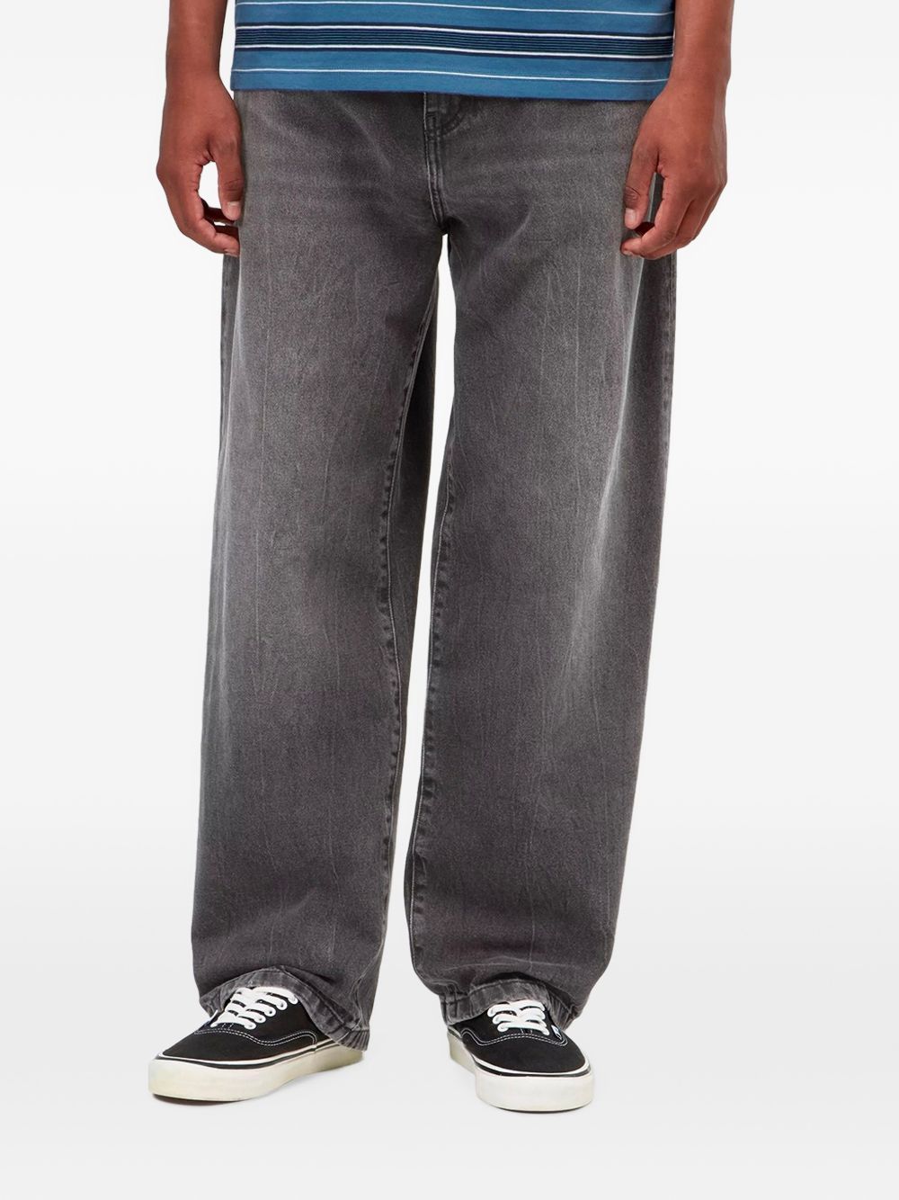 CARHARTT WIP Landon Pant in denim pesante con vestibilità affusolata 
