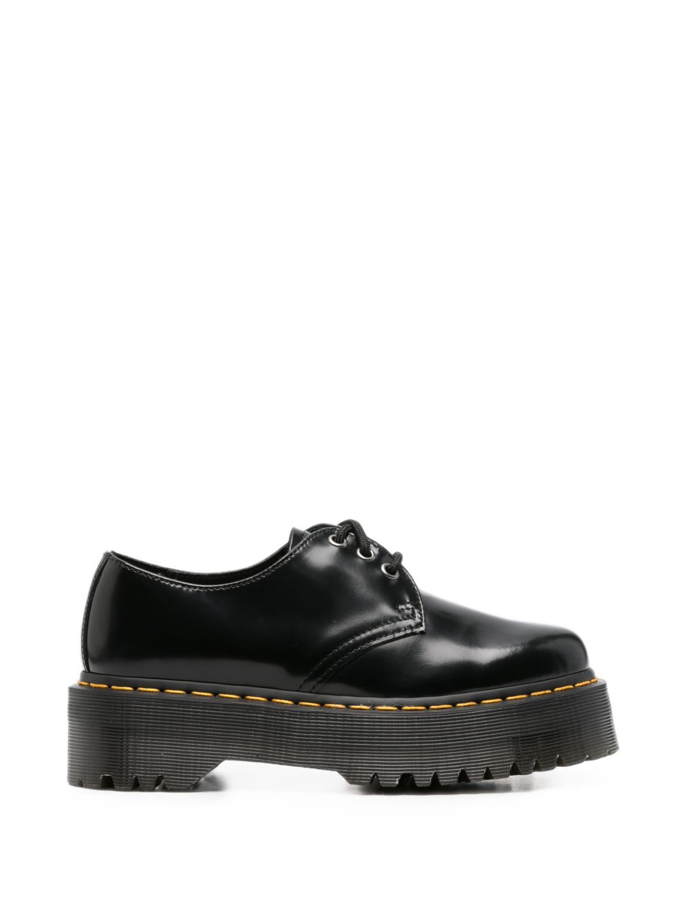 DR MARTENS Scarpe Quad nere in pelle 