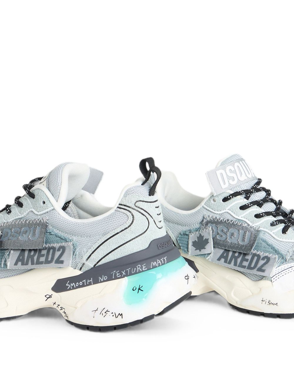 DSQUARED2 Sneakers Faster Grigie 