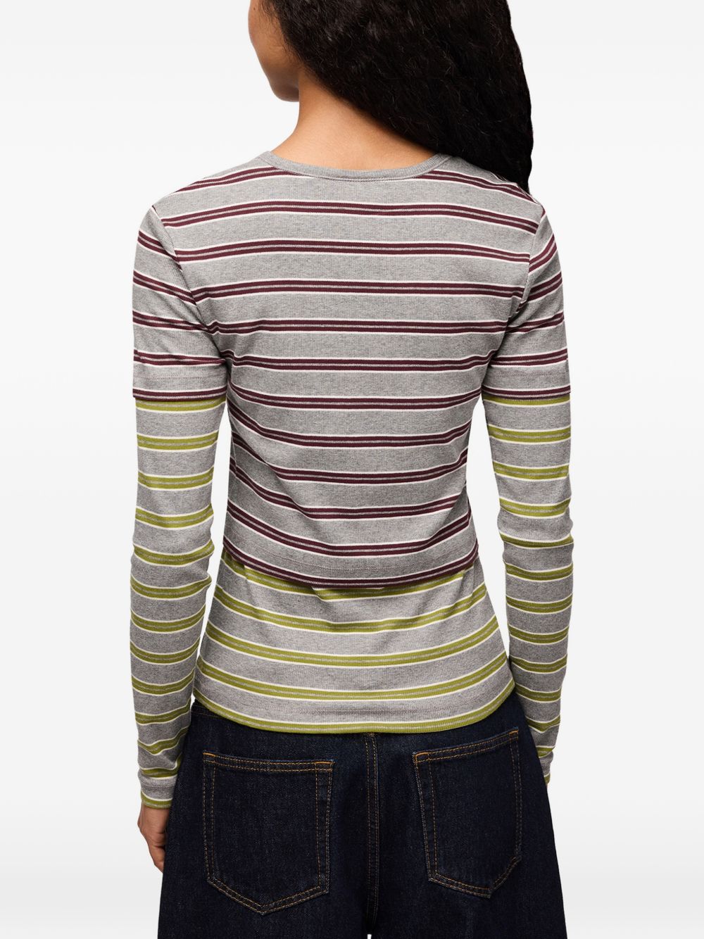 GANNI T-shirt a maniche lunghe 