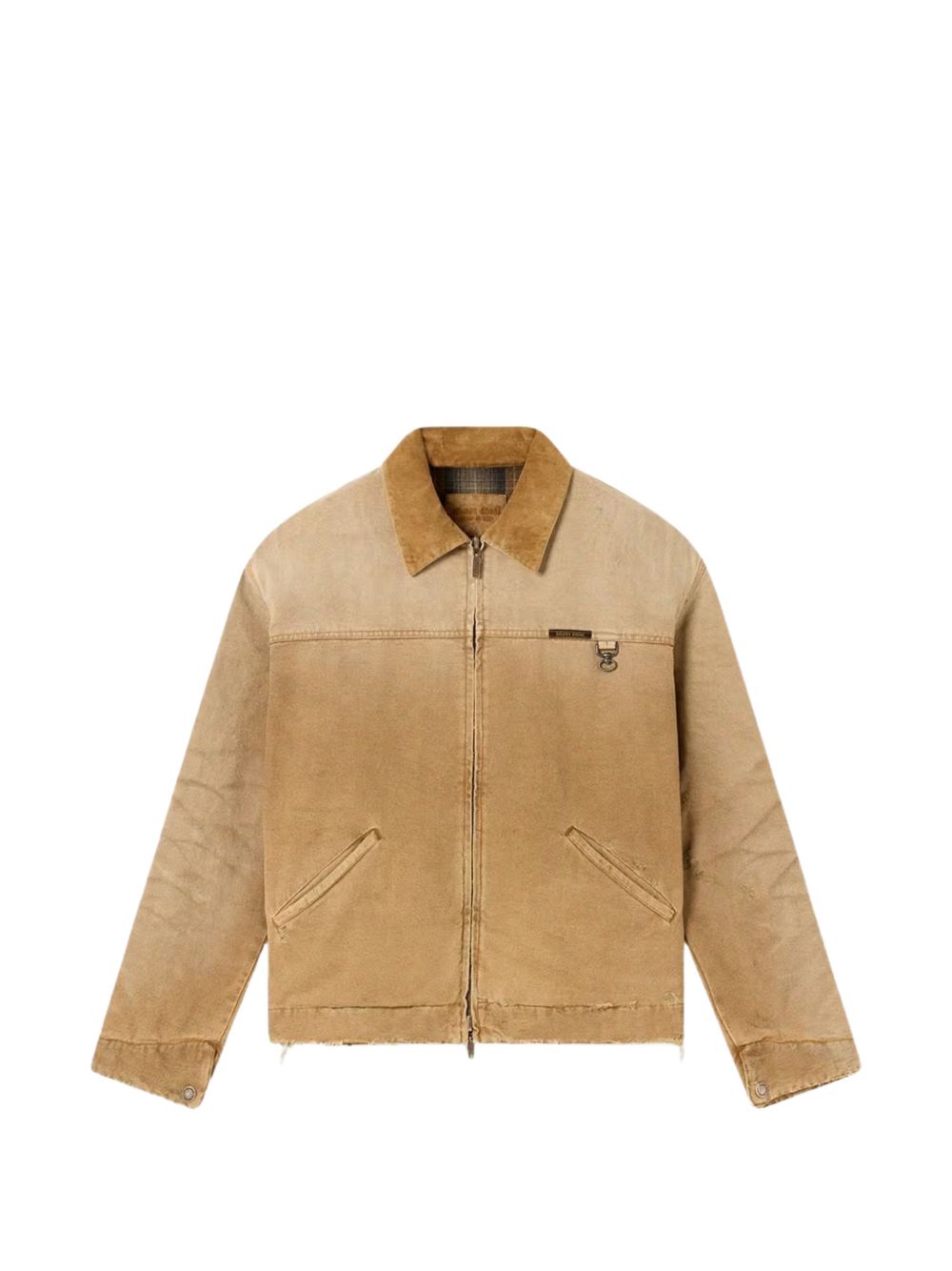 GOLDEN GOOSE Giacca Reversibile in Cotone Beige 