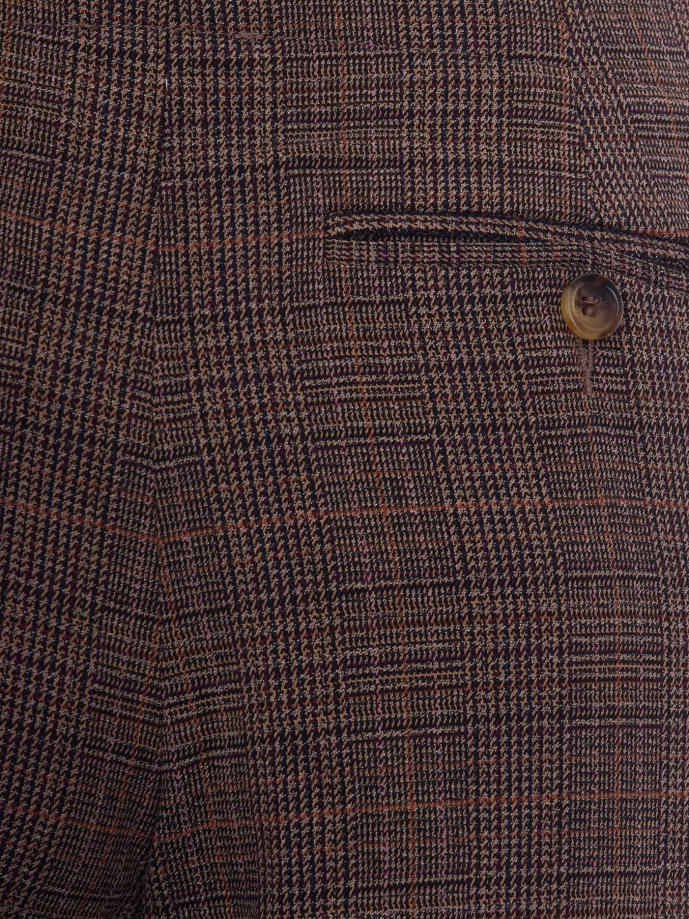 LIUJO Pantaloni eleganti marroni a sigaretta 