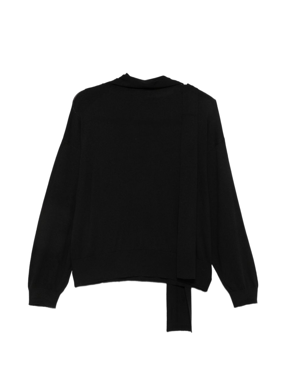 LIUJO Maglia nera con logo 