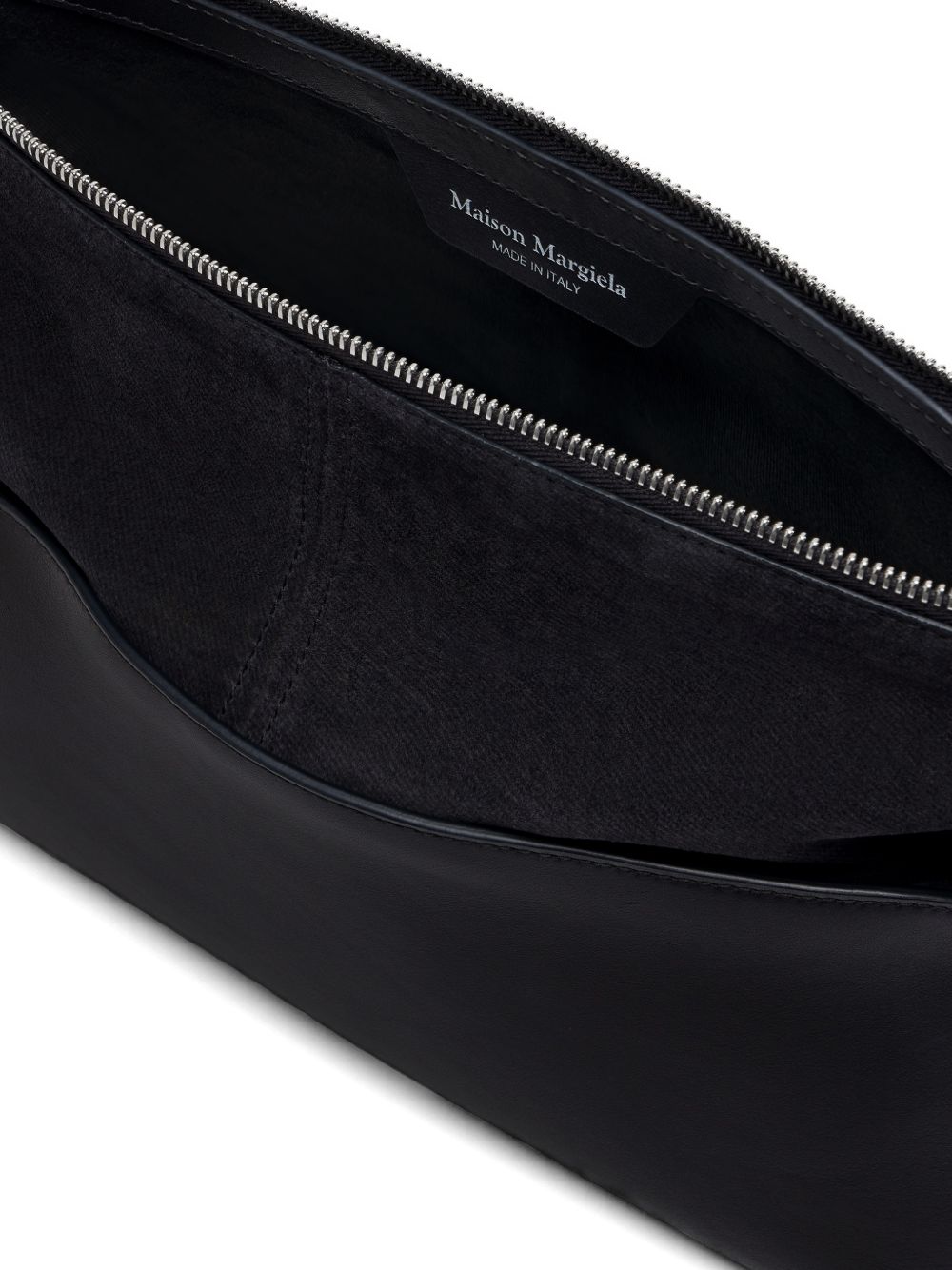 MAISON MARGIELA Borsa a tracolla crossbody nera in pelle 