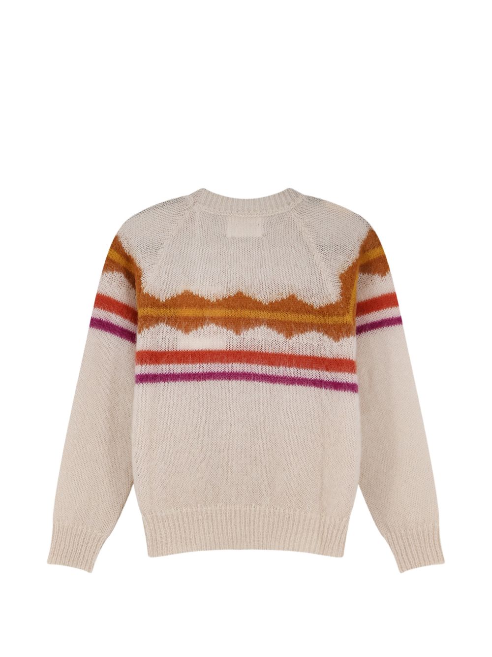 MARANT ETOILE Maglione in lana girocollo con disegni geometrici 