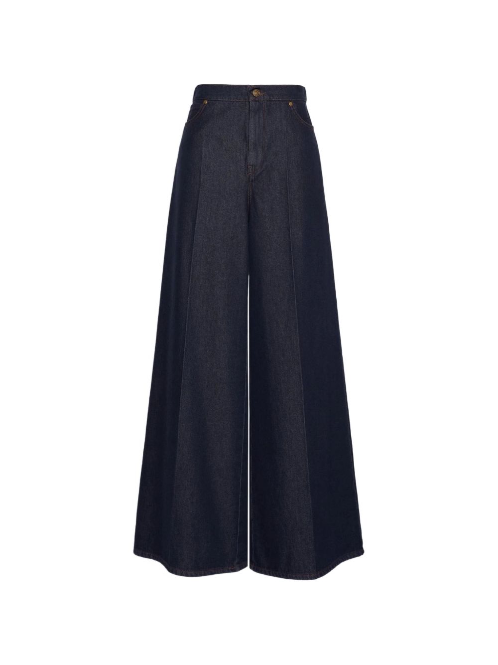 MAX MARA Jeans MXMQuatto blu wide leg 