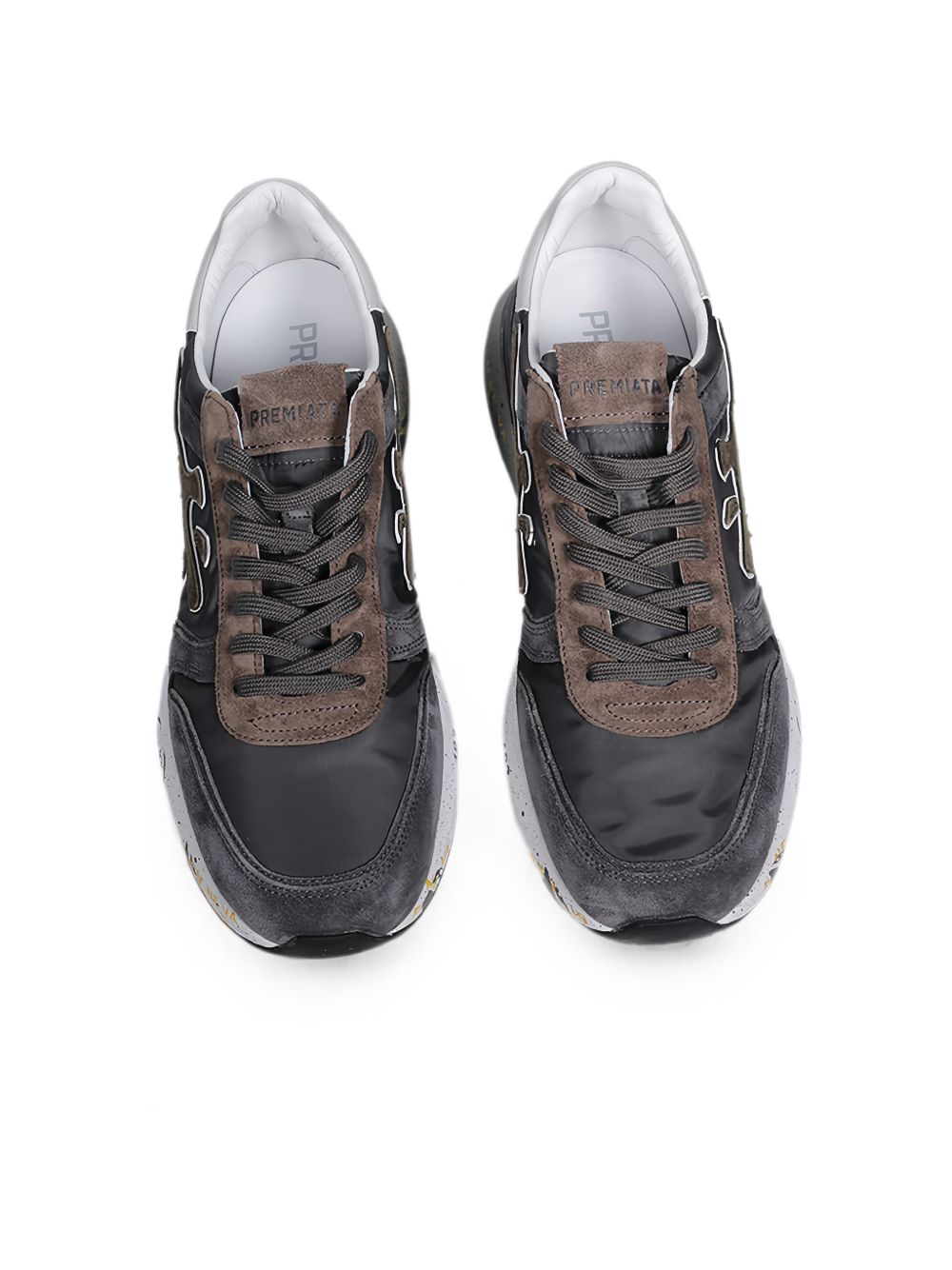 PREMIATA Sneakers grigio cenere in suede 
