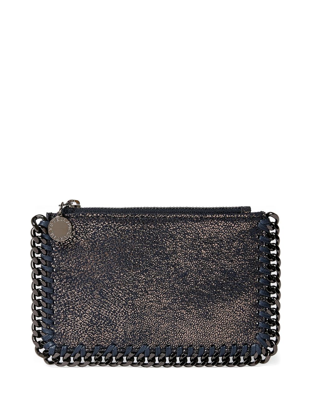 STELLA MCCARTNEY Portacarte Falabella in Eco Shiny Dotted Chamois 