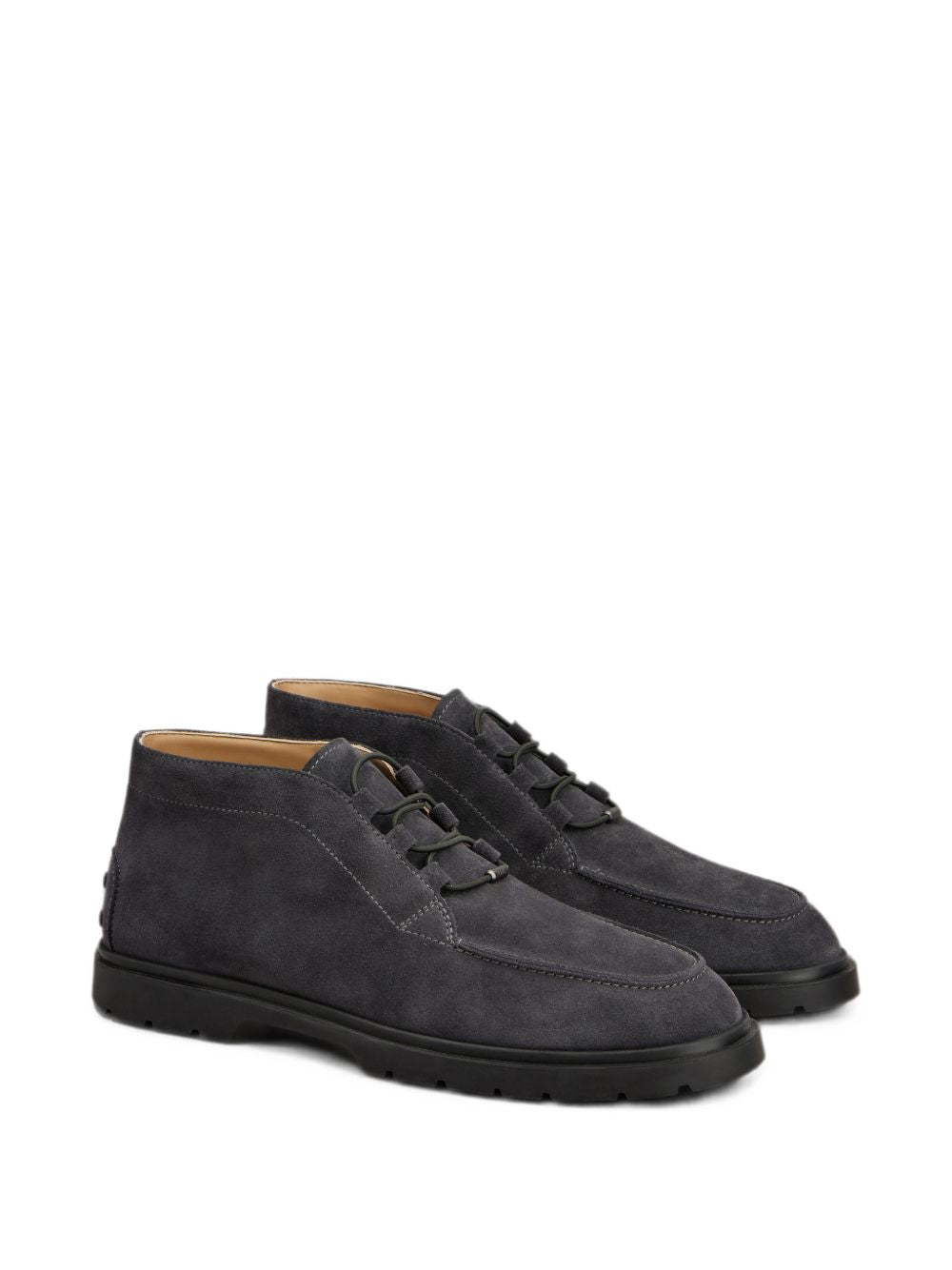 TODS Polacchine in suede grigio scuro 