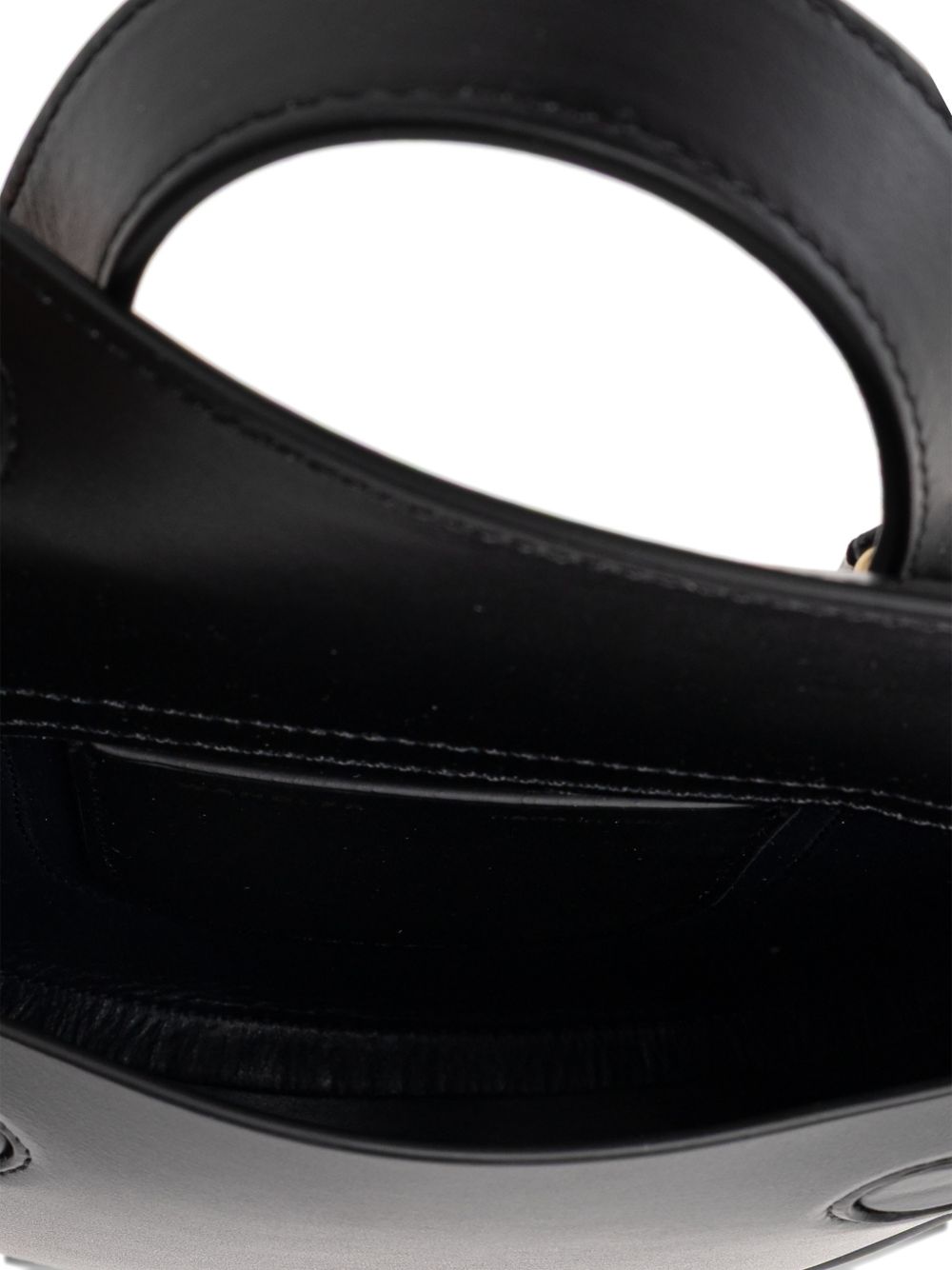 WANDLER Borsa Hortensia Piccola in pelle nera 