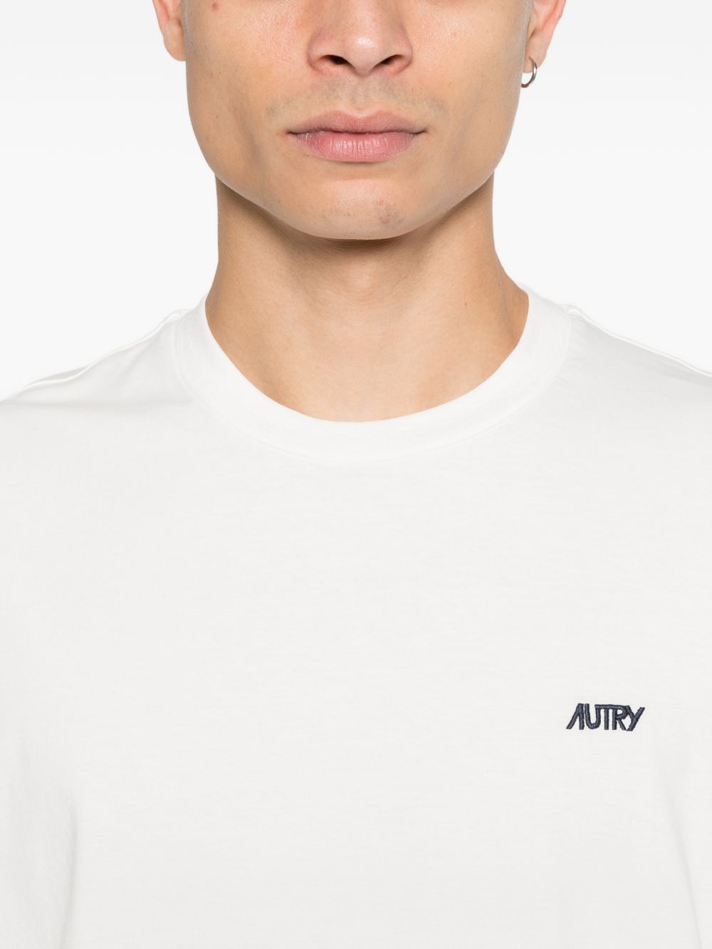 AUTRY T-shirt a maniche lunghe con logo 
