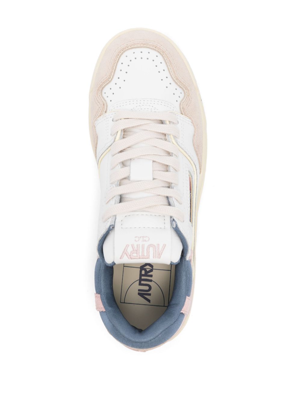 AUTRY Sneakers CLC in pelle con inserti in camoscio 