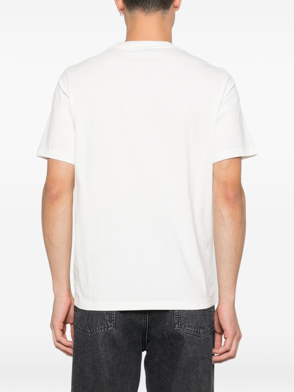 AUTRY T-shirt a maniche corte bianca 