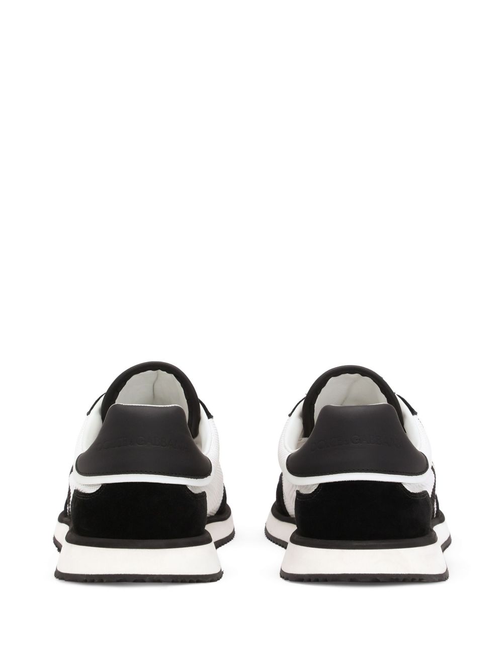 DOLCE e GABBANA Sneakers 'DG Cushion' nere e bianche 