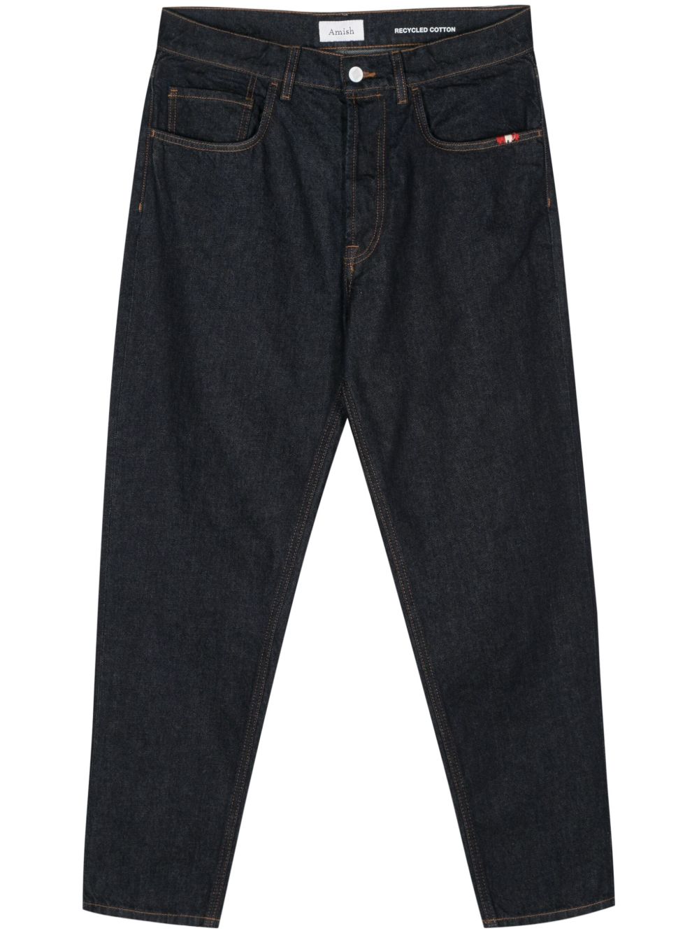 AMISH Jeans Jeremiah in blu denim scuro 