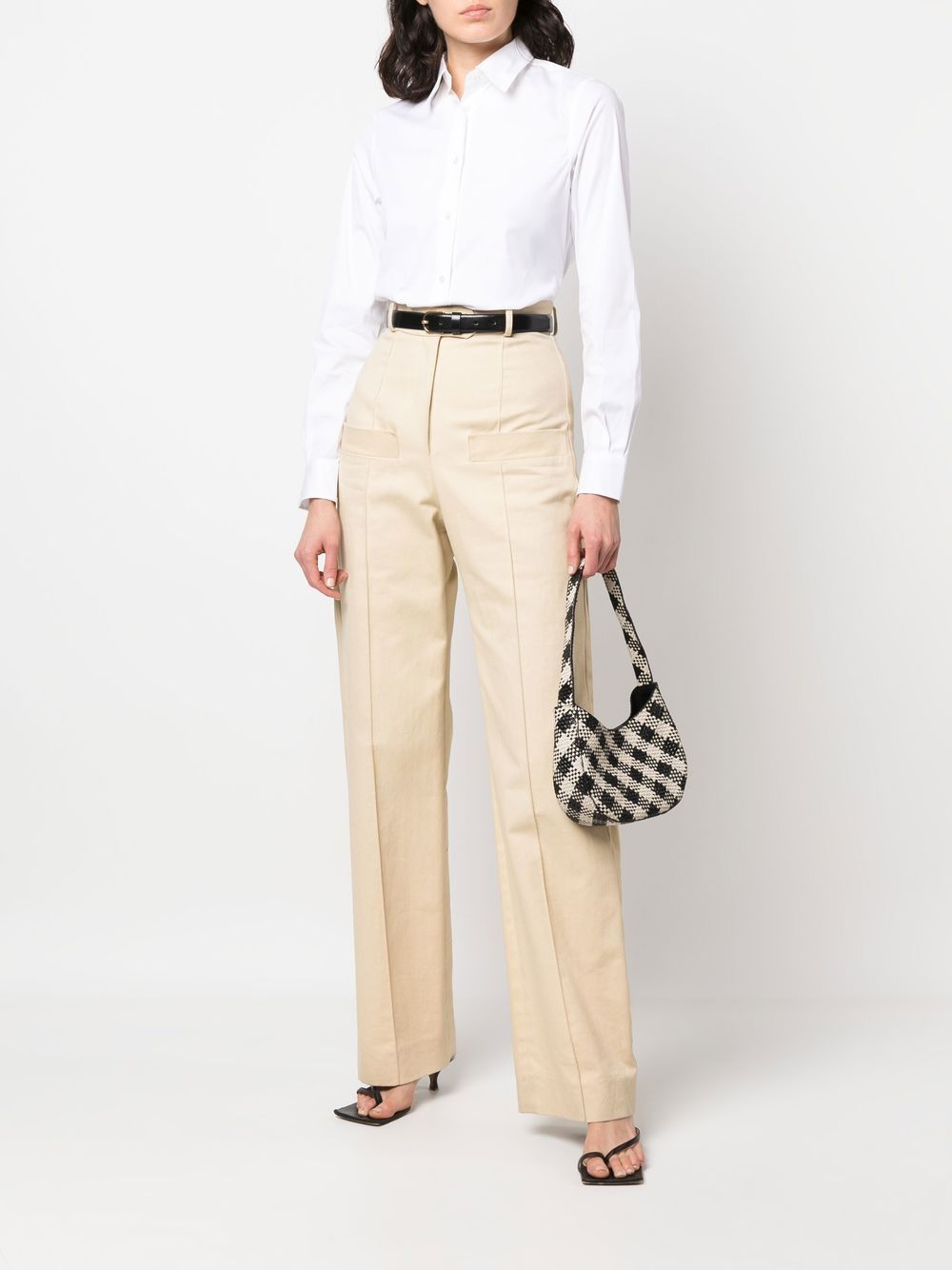 ASPESI Camicia in cotone bianca 
