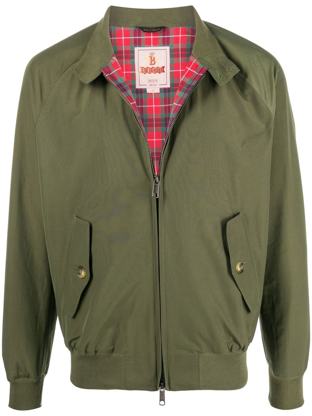 BARACUTA Giubbotto G9 Harrington verde 