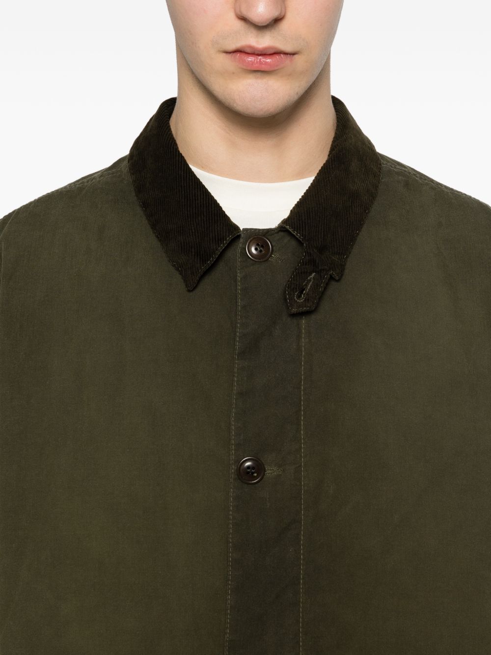 BARBOUR Giacca cerata Troon Washed in tessuto cerato lavato 