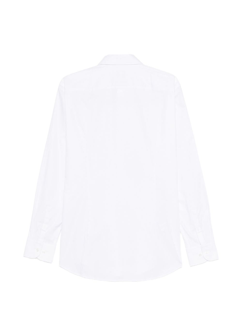 BOSS Camicia H Hank in cotone elasticizzato bianco 