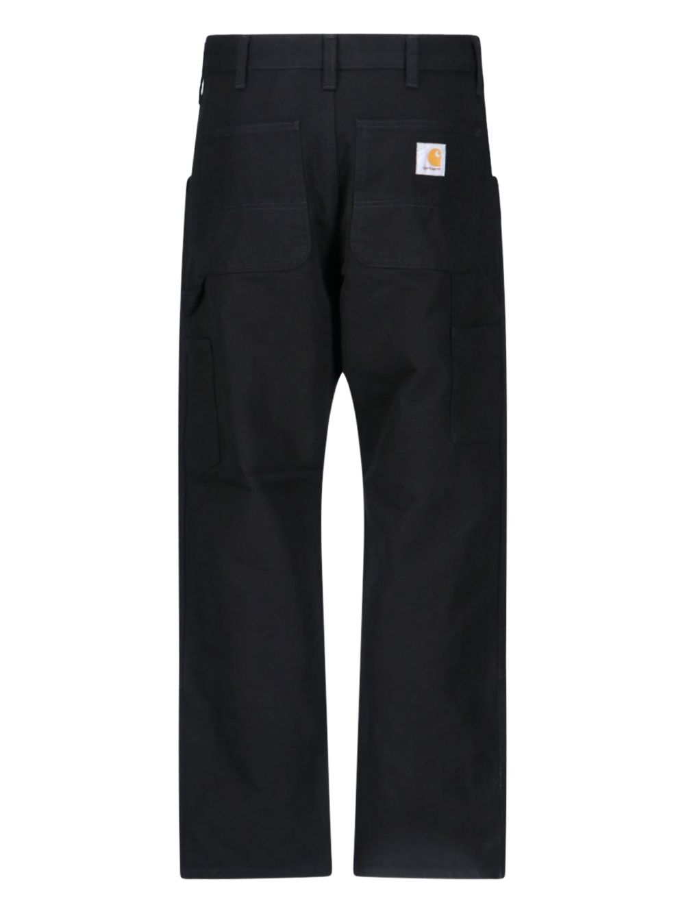 CARHARTT WIP Jeans dritto unisex in cotone nero 