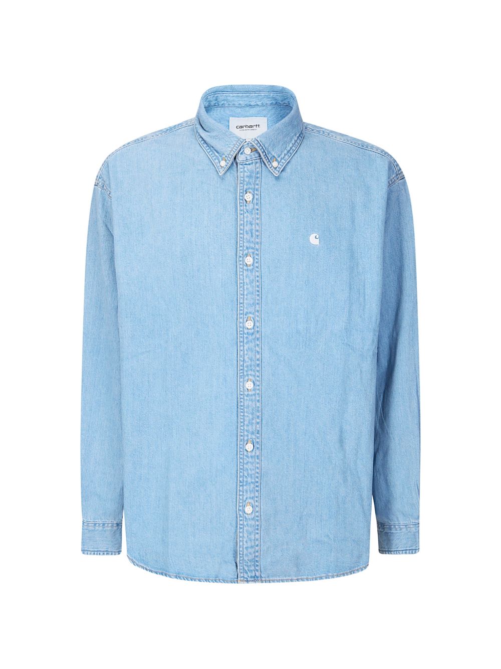 CARHARTT WIP Camicia in denim con logo 
