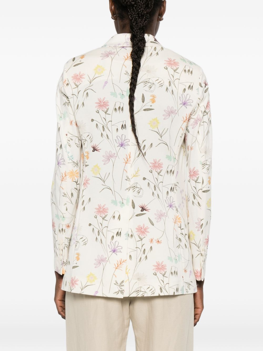 CIRCOLO 1901 Blazer elegante e leggero con stampa floreale 