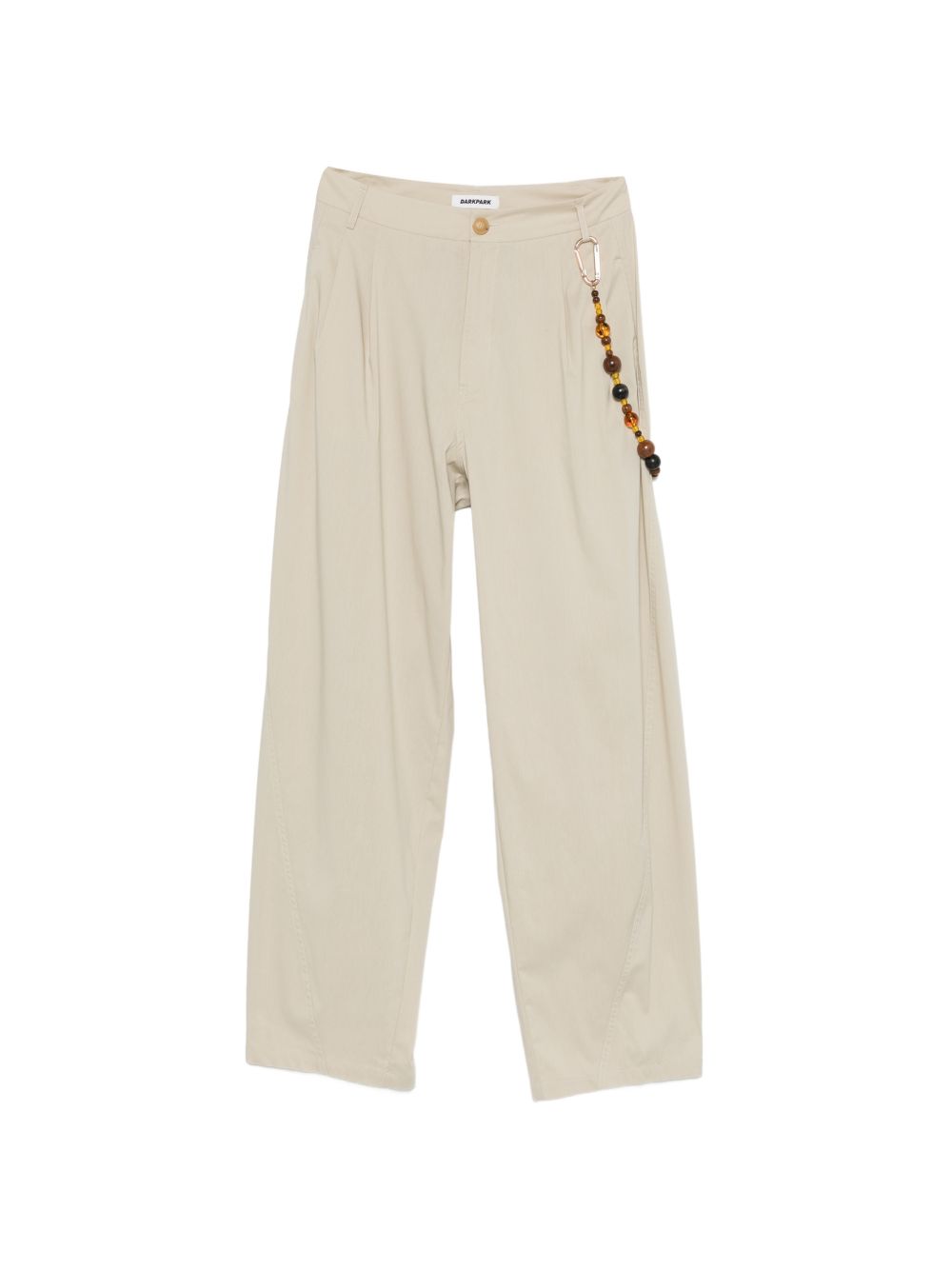 DARKPARK Pantaloni Phebe con ciondolo di perline 