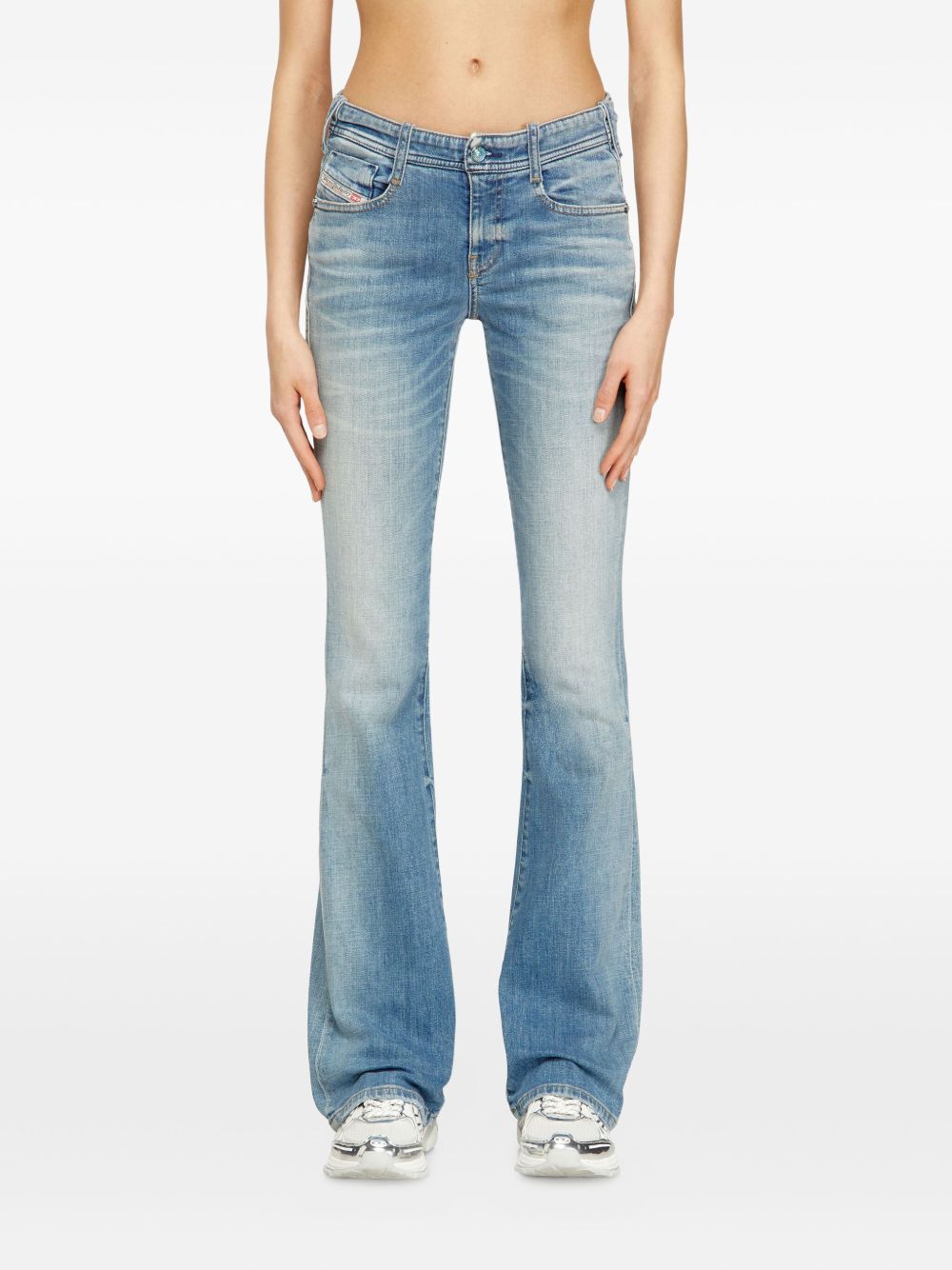 DIESEL Jeans bootcut effetto slavato 