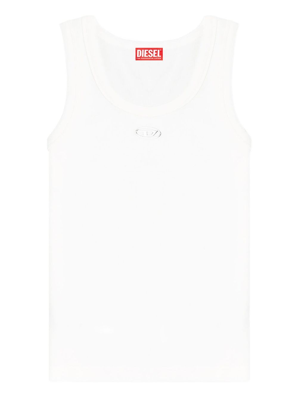 DIESEL T-shirt in cotone senza maniche 