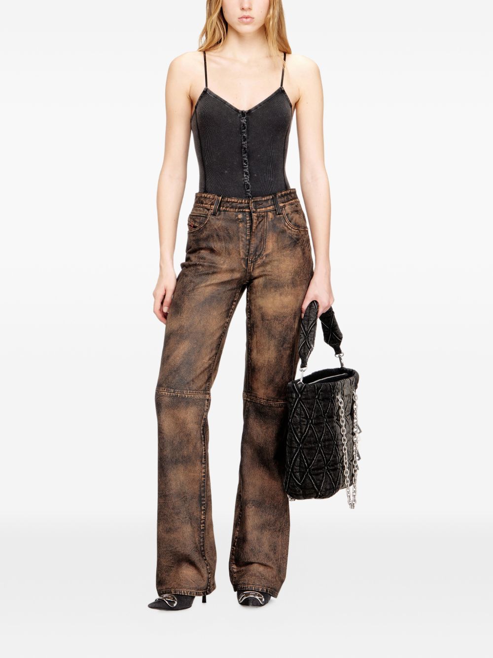 DIESEL Body con spalline sottili 