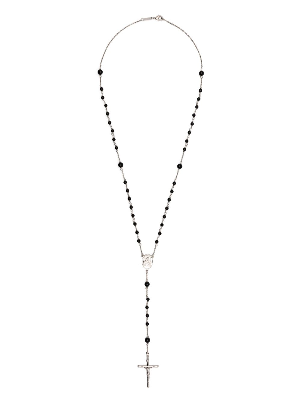 DOLCE e GABBANA Collana rosario con crocifisso 