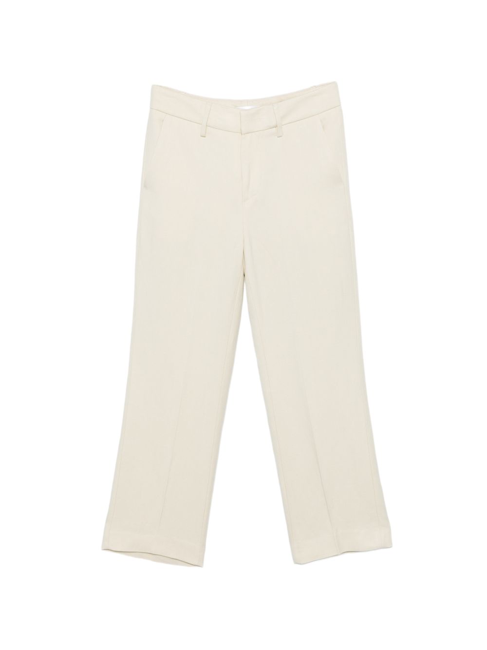 DONDUP Pantaloni bianchi svasati 
