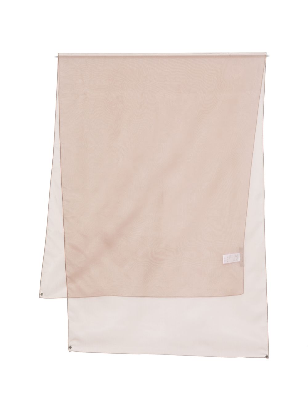 D EXTERIOR Sciarpa foulard rosa trasparente 