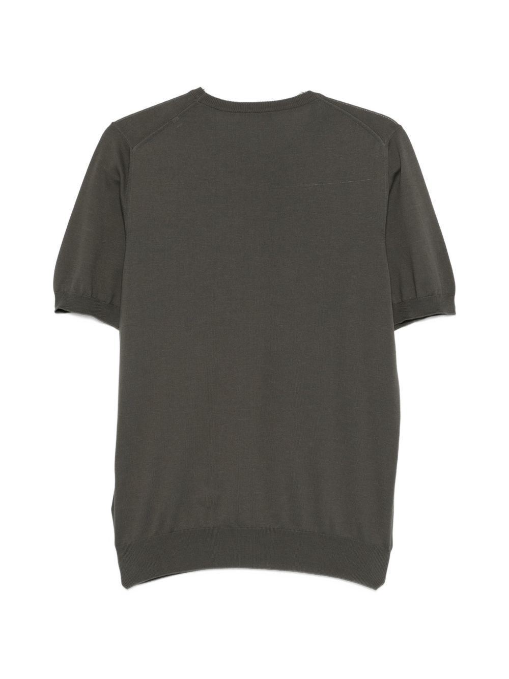 FAY T-shirt girocollo verde militare 