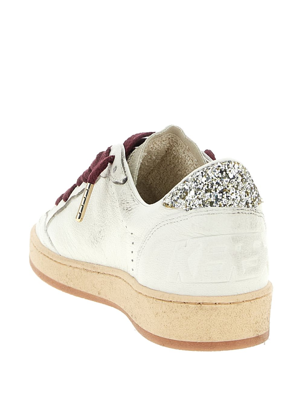 GOLDEN GOOSE Sneakers Ball Star con stella animalier 