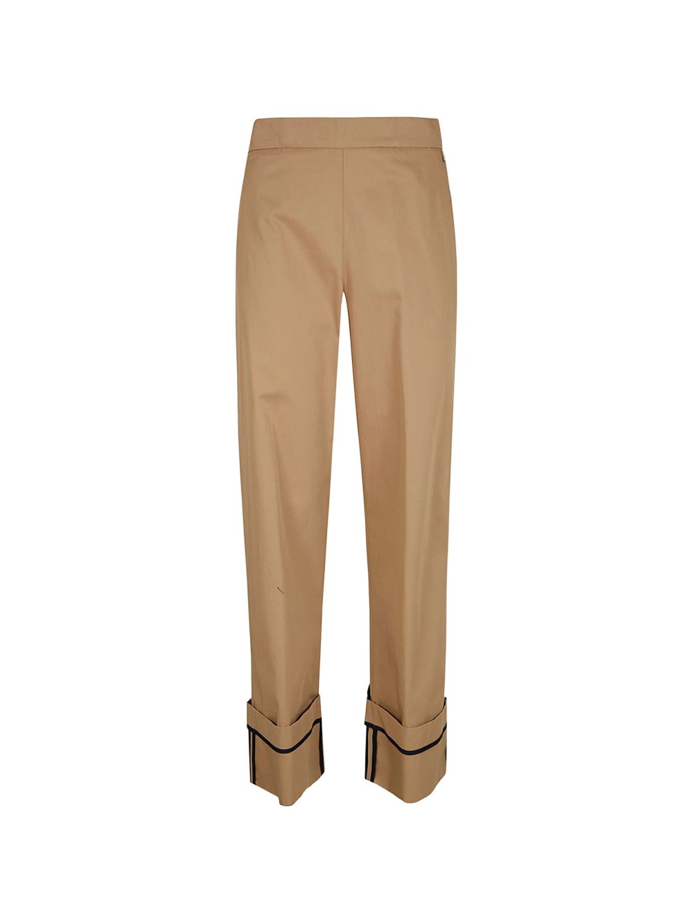 HERNO Pantaloni marrone chiaro con elastico 