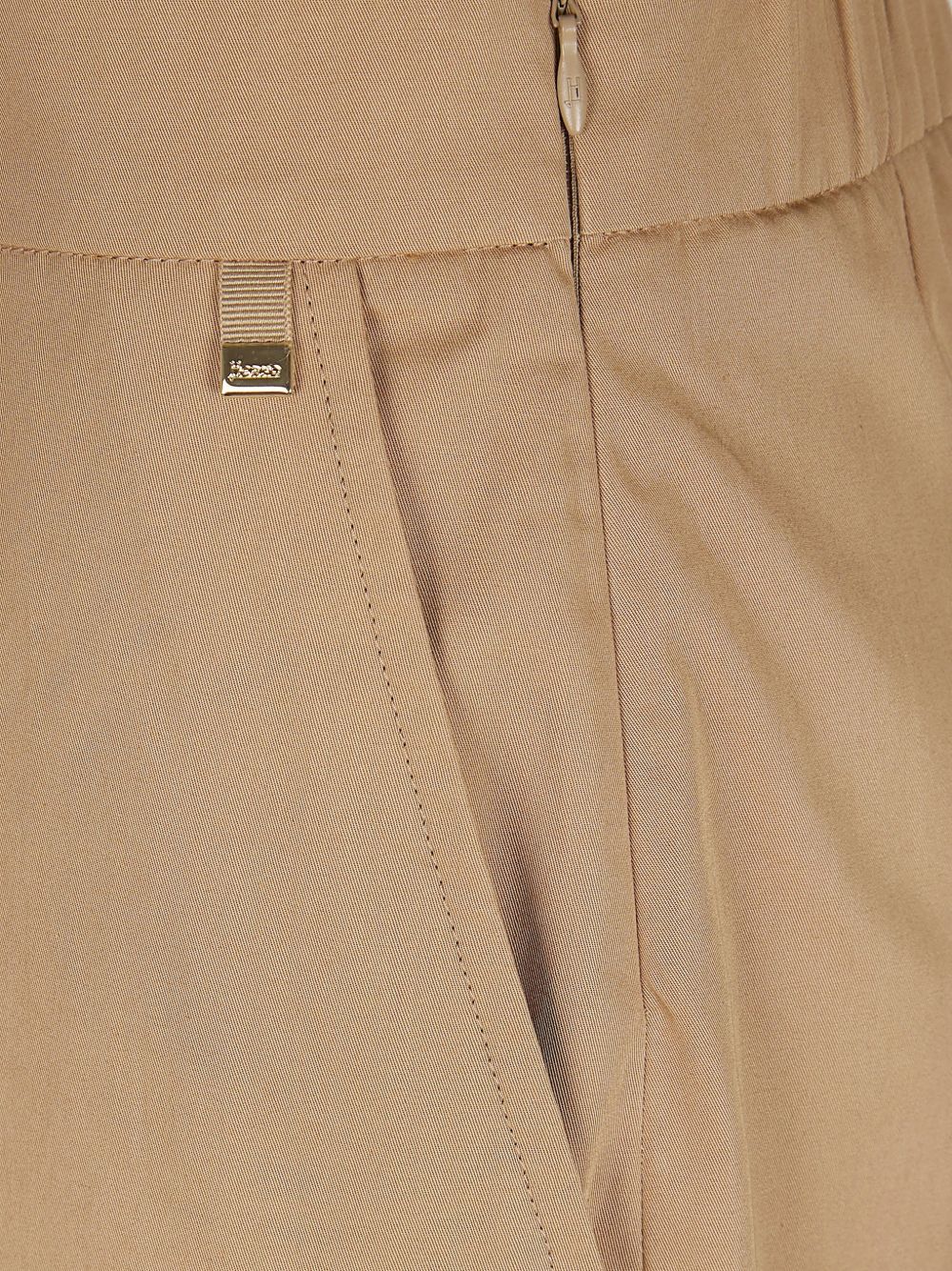 HERNO Pantaloni marrone chiaro con elastico 