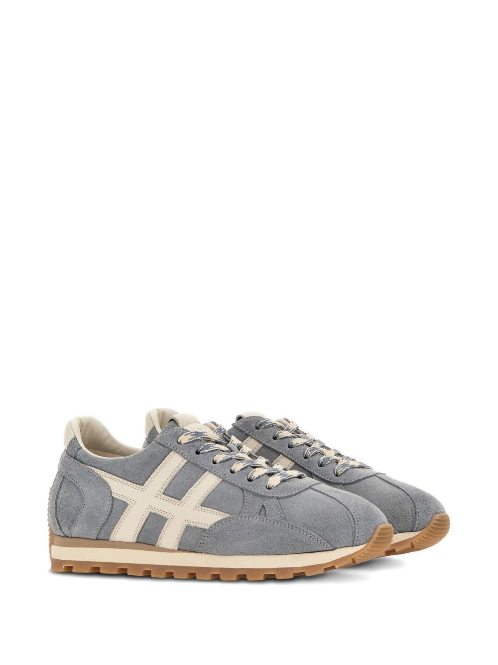 HOGAN Sneakers 86er azzurre in suede 