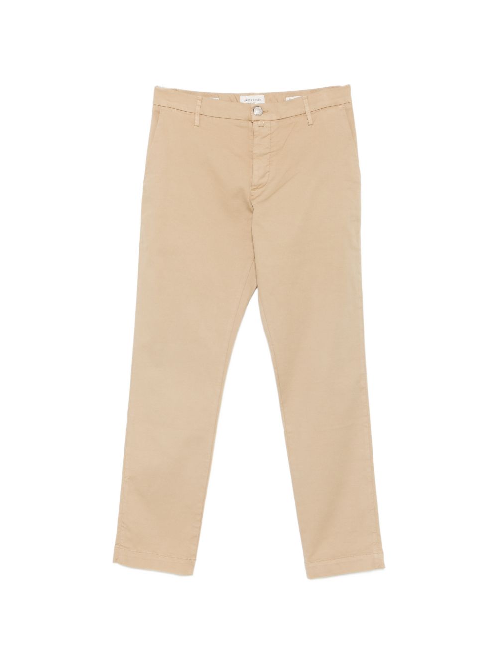 JACOB COHEN Pantaloni in cotone color cammello 