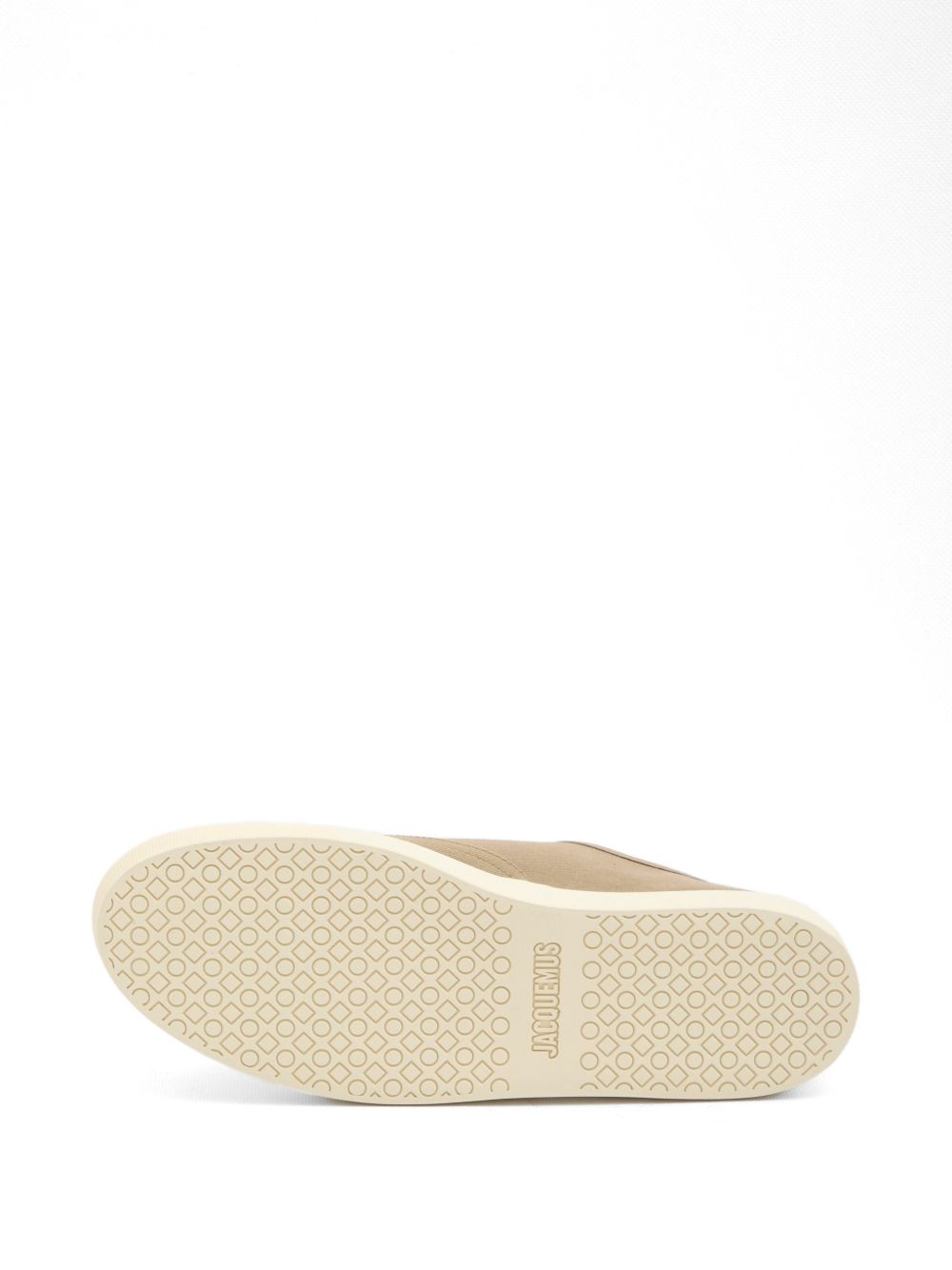 JACQUEMUS Skate sneakers in cotone color kaki 