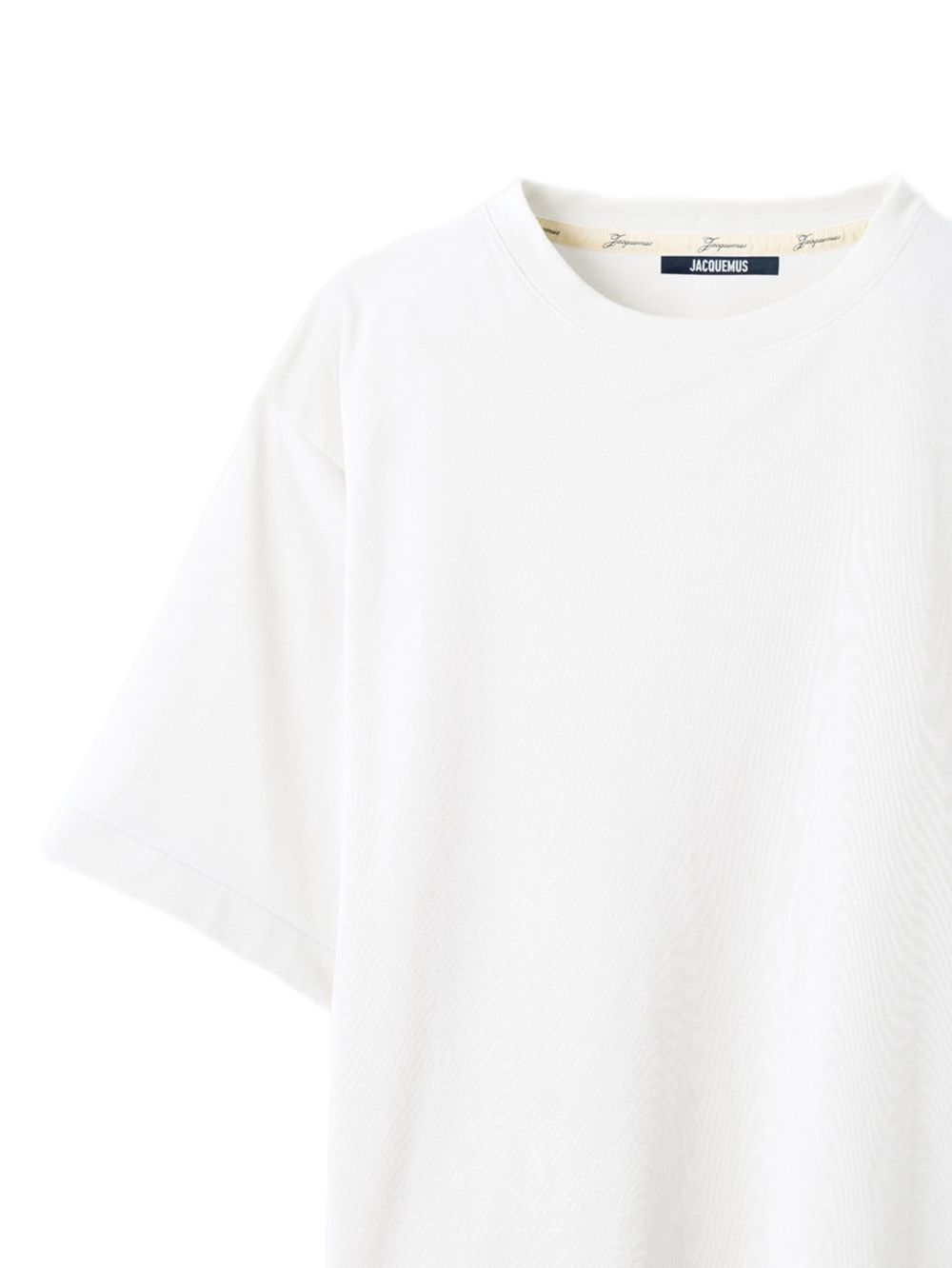 JACQUEMUS T-shirt Ventadou in jersey effetto carta 